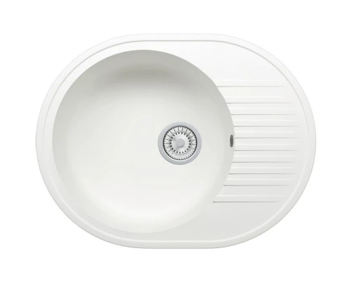 Кухонная мойка Tolero белый R-122 №923