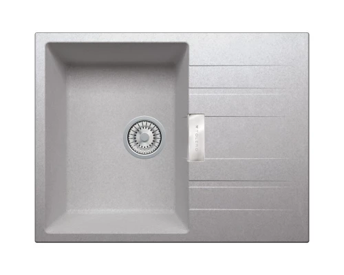 Кухонная мойка Tolero серый металлик TL-650 №001