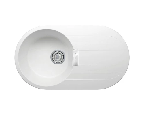 Кухонная мойка Tolero белый TL-780 №923