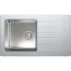 Кухонная мойка Tolero Twist нержавеющая сталь/серый металлик TTS-860
