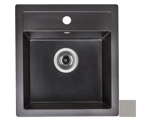 Кухонная мойка серый Ukinox Нева Neva - 47