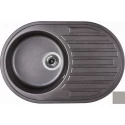 Кухонная мойка серый Ukinox Амур Amur - 47