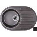Кухонная мойка черный Ukinox Амур Amur - 10
