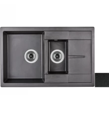 Кухонная мойка черный Ukinox Енисей Yenisei - 10