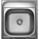 Кухонная мойка матовая сталь Ukinox Классика CLM410.440 -GT6K 0C
