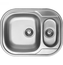 Кухонная мойка декоративная сталь Ukinox Галант GAL620.480 15GT8K -O