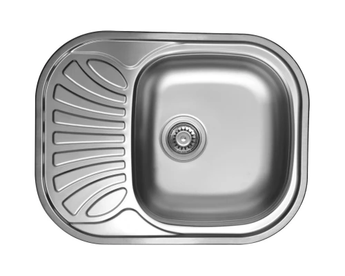 Кухонная мойка полированная сталь Ukinox Галант GAP620.480 -GT8K 1R