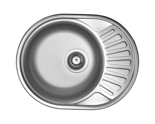 Кухонная мойка декоративная сталь Ukinox Фаворит FAL570.450 -GT8K 2L
