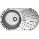 Кухонная мойка декоративная сталь Ukinox Фаворит FAL740.440 -GT8K 2L