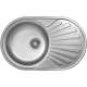Кухонная мойка декоративная сталь Ukinox Фаворит FAL770.480 -GT8K 2L