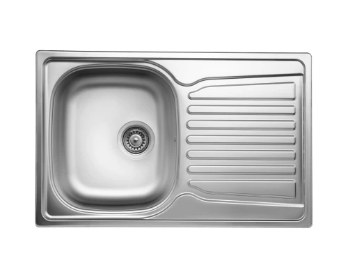 Кухонная мойка декоративная сталь Ukinox Комфорт COL780.490 -GT8K 2L