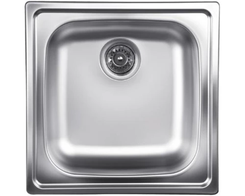 Кухонная мойка полированная сталь Ukinox Гранд GRP500.500 -GT8K -C