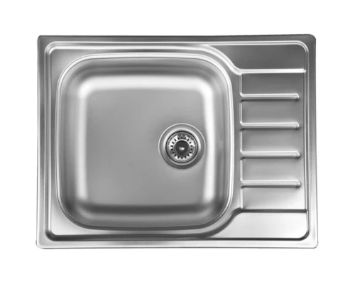 Кухонная мойка полированная сталь Ukinox Гранд GRP650.500 -GT8K 2L