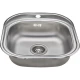 Кухонная мойка матовая сталь Ukinox Галант GAM465.488 -GT6K 0C