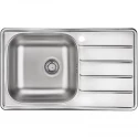 Кухонная мойка матовая сталь Ukinox Гранд GRM780.480 -GT6K 2L Кухонная мойка матовая сталь Ukinox Гранд GRM780.480 -GT6K 2L