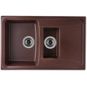 Кухонная мойка шоколад Ukinox Вятка Vyatka - 93