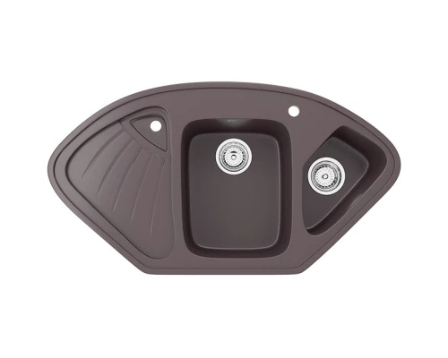 Кухонная мойка Ulgran шоколад U-501-345