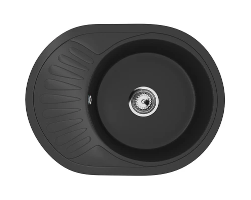 Кухонная мойка Ulgran ультра-черный U-107m-344