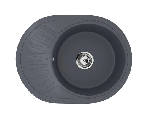 Кухонная мойка Ulgran антрацит U-107m-343