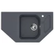 Кухонная мойка Ulgran антрацит U-109-343