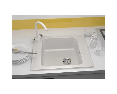 Кухонная мойка Ulgran белый U-204-331
