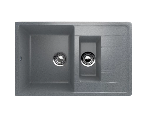 Кухонная мойка Ulgran темно-серый U-205-309