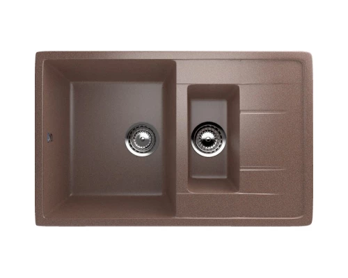 Кухонная мойка Ulgran терракот U-205-307
