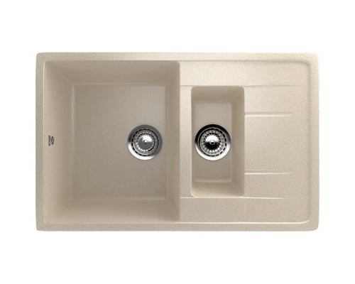 Кухонная мойка Ulgran бежевый U-205-328