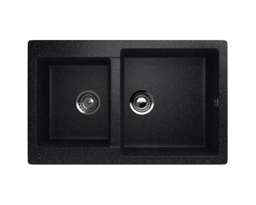 Кухонная мойка Ulgran черный U-505-308