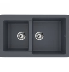 Кухонная мойка Ulgran антрацит U-505-343