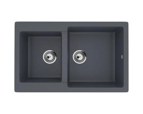 Кухонная мойка Ulgran антрацит U-505-343