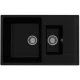 Кухонная мойка Ulgran уголь Prima 780 1,5 K-07