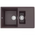 Кухонная мойка Ulgran шоколад U-205-345