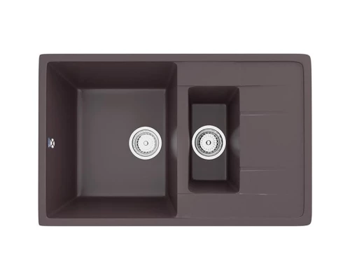 Кухонная мойка Ulgran шоколад U-205-345