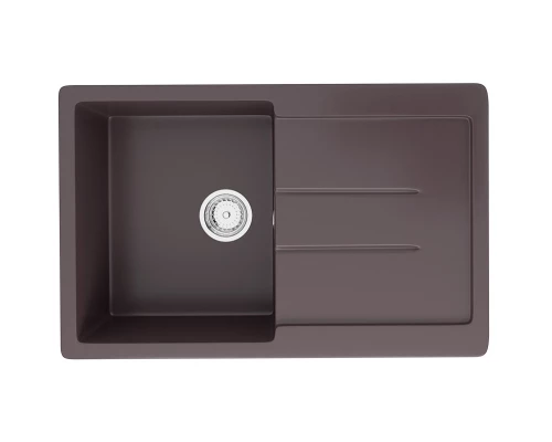 Кухонная мойка Ulgran шоколад U-507-345