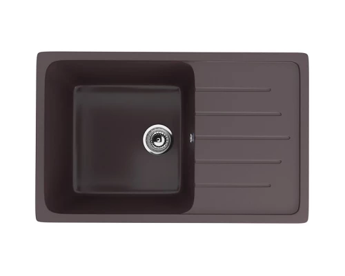 Кухонная мойка Ulgran шоколад U-400-345