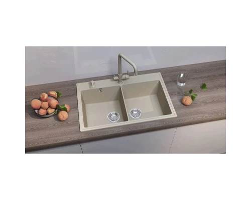 Кухонная мойка Ulgran лен Ruma 780-02