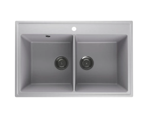 Кухонная мойка Ulgran платина Ruma 780-04