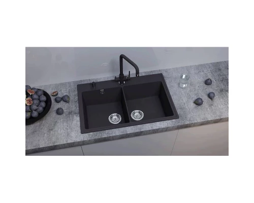 Кухонная мойка Ulgran уголь Ruma 780-07