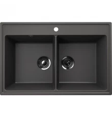 Кухонная мойка Ulgran мокрый асфальт Ruma 780-09