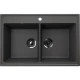 Кухонная мойка Ulgran мокрый асфальт Ruma 780-09