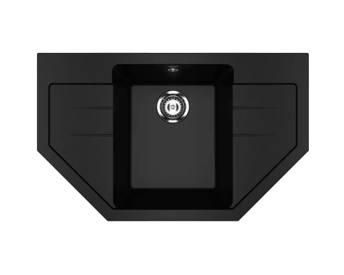 Кухонная мойка Ulgran ультра-черный U-609-344
