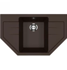 Кухонная мойка Ulgran шоколад U-609-345