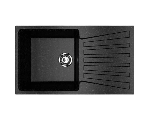 Кухонная мойка Ulgran черный U-703-308