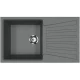 Кухонная мойка Ulgran антрацит U-703-343