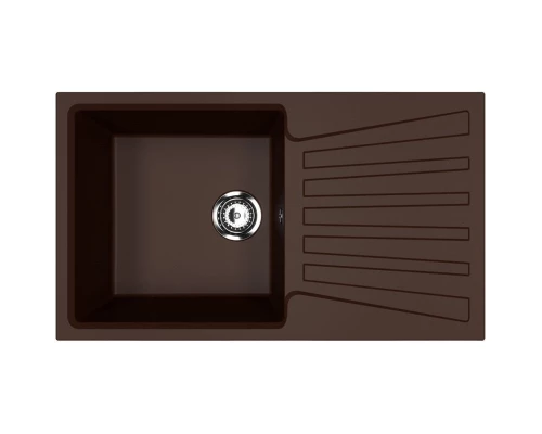 Кухонная мойка Ulgran шоколад U-703-345