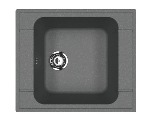 Кухонная мойка Ulgran антрацит U-604-343
