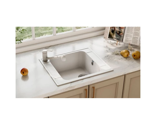 Кухонная мойка Ulgran белый U-604-331