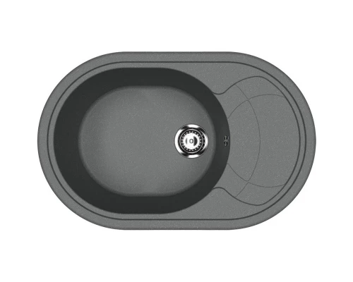Кухонная мойка Ulgran антрацит U-610-343