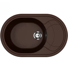 Кухонная мойка Ulgran шоколад U-610-345